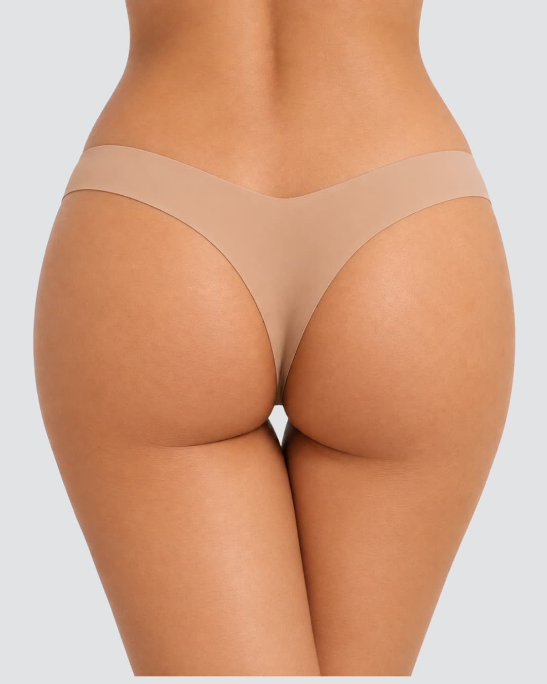 V-Shaped Waist Cotton-Lined Briefs – Skin Coffee